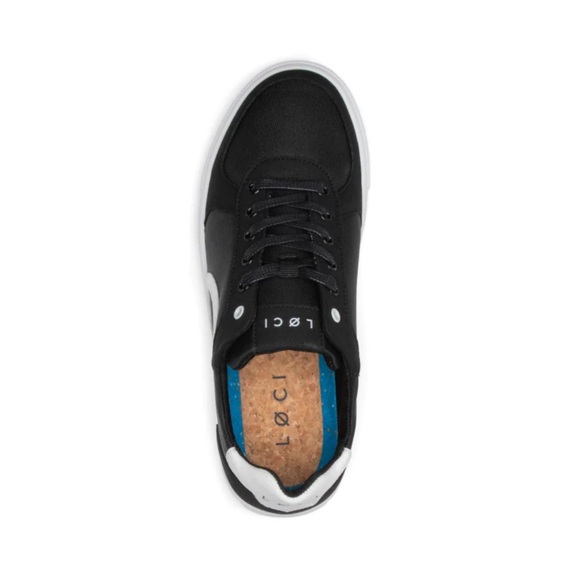 LØCI Classic Sneaker - Black/White/White - Picture 3 of 8